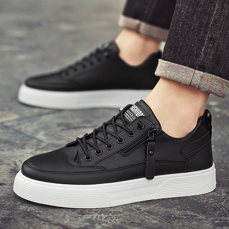 Hugo Italian Leather Trainers