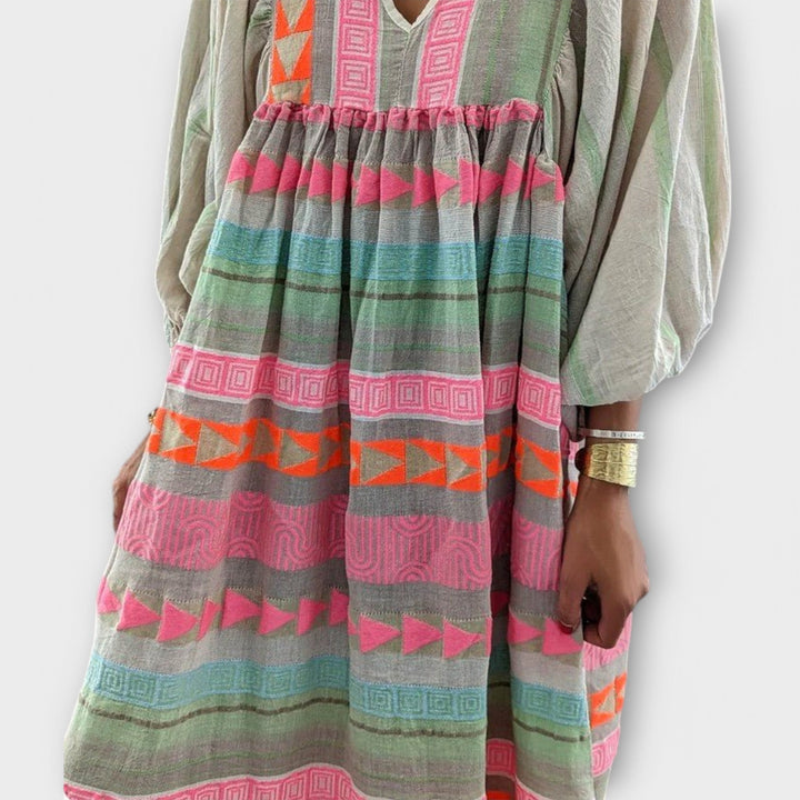 Diana™ | Colorful A-line Dress